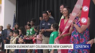 Community celebrates grand opening of Gibson Elementary School's new campus