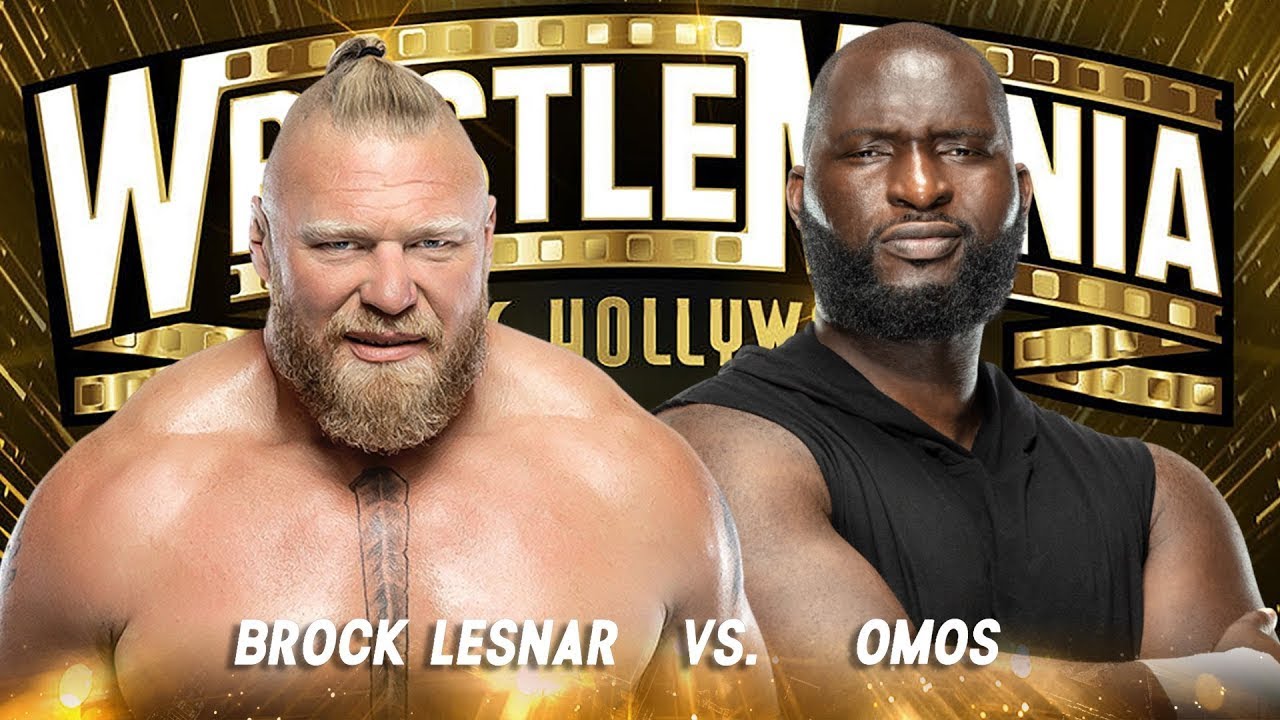 Brock Lesnar Takes Omos To Suplex City: WrestleMania 39 - YouTube