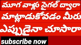 అన్నీ ఉన్న మనమే సరిగ్గా తెలుసుకోలేము,వీళ్ళు ఒక సైగ్ ద్వారా ఎలా తెలుసుకుంటున్నారో చూడండి👍subs-Like