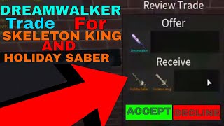 Roblox Assassin Dreamwalker Free Roblox Accounts No Views Youtube - roblox murderer mystery 2 godly knife code how to get 90000 robux