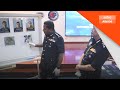 Seorang pegawai, empat anggota polis direman