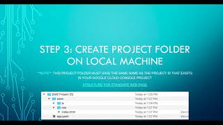 CA4106 Google App Engine Deployment Tutorial