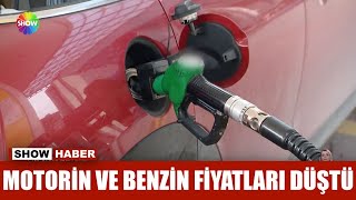 Motorin ve benzin fiyatları düştü