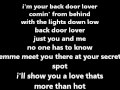 DuJour Back Door Lover Lyrics  Josie And The Pussycats