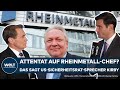 MORDPLÄNE GEGEN RHEINMETALL-CHEF: Das sagt US-Sicherheitsrat-Sprecher John Kirby | WELT Exklusiv