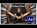 Reduce Project and Collect Files in After Effects - TUTORIAL