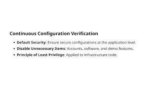 OWASP Top 10 Proactive Controls 2024 - C5: Secure By Default Configurations
