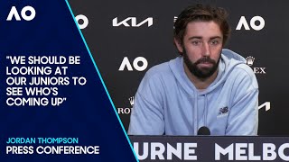 Jordan Thompson Press Conference | Australian Open 2024 Second Round