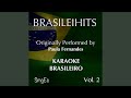 Sensações (Karaoke Version) (Originally Performed By Paula Fernandes)