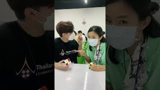 แข่งทํารูบิคธงชาติไทยกับSand Rubik! | Tarmy Atis