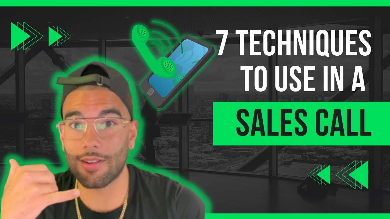 7 Sales Techniques Youtube