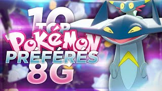 MES 10 POKÉMON PRÉFÉRÉS DE LA 8G !