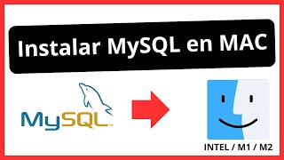 Instalar MYSQL Server en MAC M1 / M2 / Intel [Método FÁCIL]