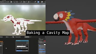 Baking a Cavity Map | Blender Tutorial