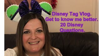 Disney Tag/Get To Know Me/20 Questions About Disney