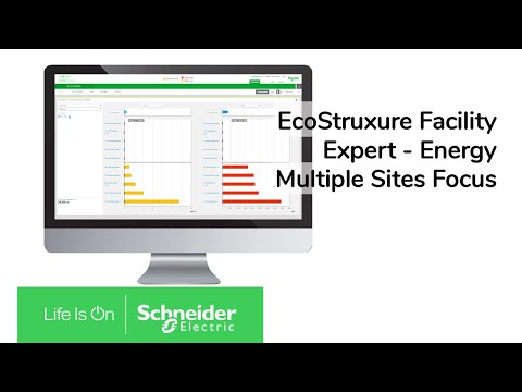 Facility expert: monitor energy consumption at multiple locations | Support from Schneider Electric