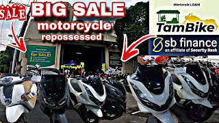 BIG SALE MOTORCYCLE REPOSSESSED SA SB FINANCE | motovlogph