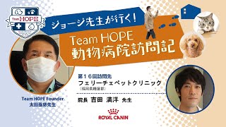 【フェリーチェペットクリニック】ジョージ先生が行く！ Team HOPE 動物病院訪問記