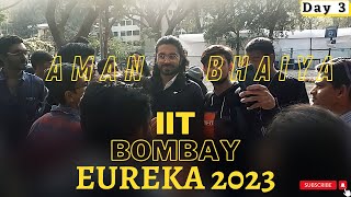 Exploring the Eureka Fest 2023 at IIT Bombay ft. @AmanDhattarwal: A Vlog Adventure! | Vlog Part-3