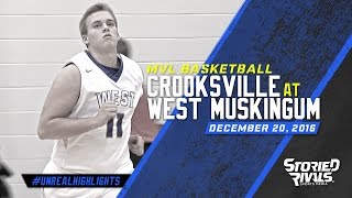 HS Basketball | Crooksville at West Muskingum [12/20/16]