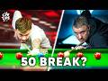 Stephen Hendry & James Maddison Attempt A 50 Break Playing Together