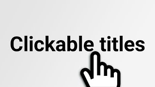 Clickable YouTube TITLE STRATEGY (ultimate playbook)