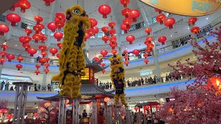 18 January 2025 - Kwong Ngai Acrobatic Lion Dance @The Curve Pre CNY