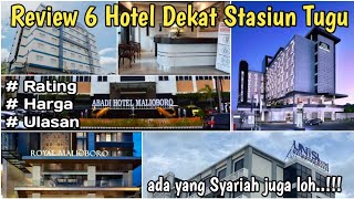 6 HOTEL DEKAT STASIUN TUGU JOGJA | ADA HOTEL SYARIAH JUGA