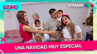 La primera Navidad de Dani y Thiago con sus gemelas | #CortaPorLozano