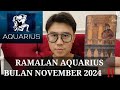 PERUNTUNGAN AQUARIUS NOVEMBER 2024 ‼️ KEUANGAN CINTA DAN PEKERJAAN !!