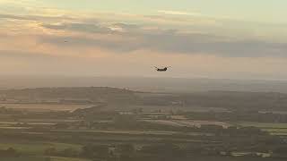 Chinook at Sunset