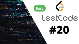 [Java] Leetcode 20. Valid Parentheses [Stack & Queue #3]