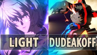 GBVSR:🔥Light (Lucilius) Vs Dudeakoff (Seox)🔥| High Level Gameplay.