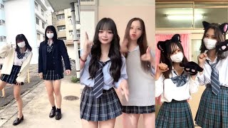 生足jk tiktokダンス動画