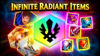 11 Demacia Is BROKEN?! Infinite Radiant Items Every Fight | TFT Set 16