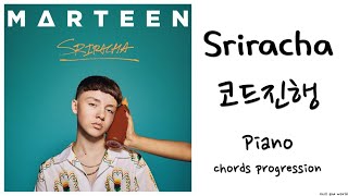 1분 튜토리얼 143화 Marteen - Sriracha 피아노 코드 Piano Chords