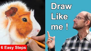 25 Years Teaching Art! How to Draw Animals with Pastels - Step by Step