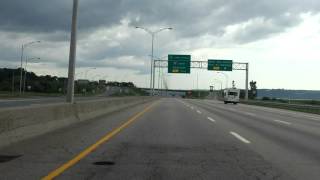 Dufferin-Montmorency Expressway (Autoroute 440 Exits 21 to 29) eastbound