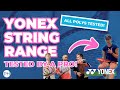 REVIEW: PRO TENNIS PLAYER TESTS YONEX STRINGS | FULL REVIEW & TEST | Best String For You | PH Tennis