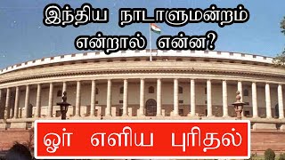 Indian Parliament | இந்திய நாடாளுமன்றம் என்றால் என்ன? | Indian Polity | Competitive Exam | Lok Sabha