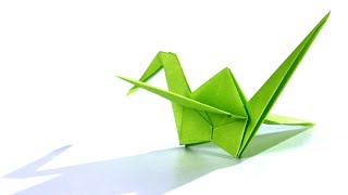 Como Hacer Una Grulla De Papel Que Mueve Alas Y Cabeza