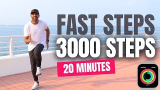 Fastest Way to Hit Your Steps | 3000 Steps | Walking Workout