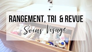 RANGEMENT, TRI \u0026 REVUE  | Mes Soins Quotidien ✨