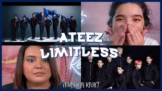 THE VISUALSSS 😍 Reacting to ATEEZ - 'Limitless' Official Music Video | Ams & Ev React