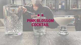 발렌타인 \u0026 화이트데이에만? 데이트 칵테일 핑크블라썸 제조영상 in 데일리 청담 / DAILY CHEONGDAM PINK BLOSSOM MAKING VIDEO