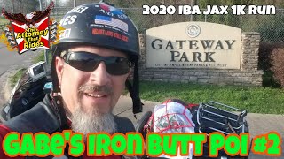 Attorney That Rides 2020 Iron Butt Jax Party Run POI #2