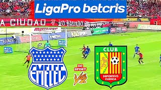 Emelec vs Deportivo Cuenca 2022 / Partido de Emelec vs D Cuenca / Liga Pro Ecuador