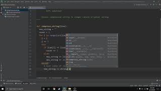 Python - String Compression Program (COMMON INTERVIEW QUESTION)