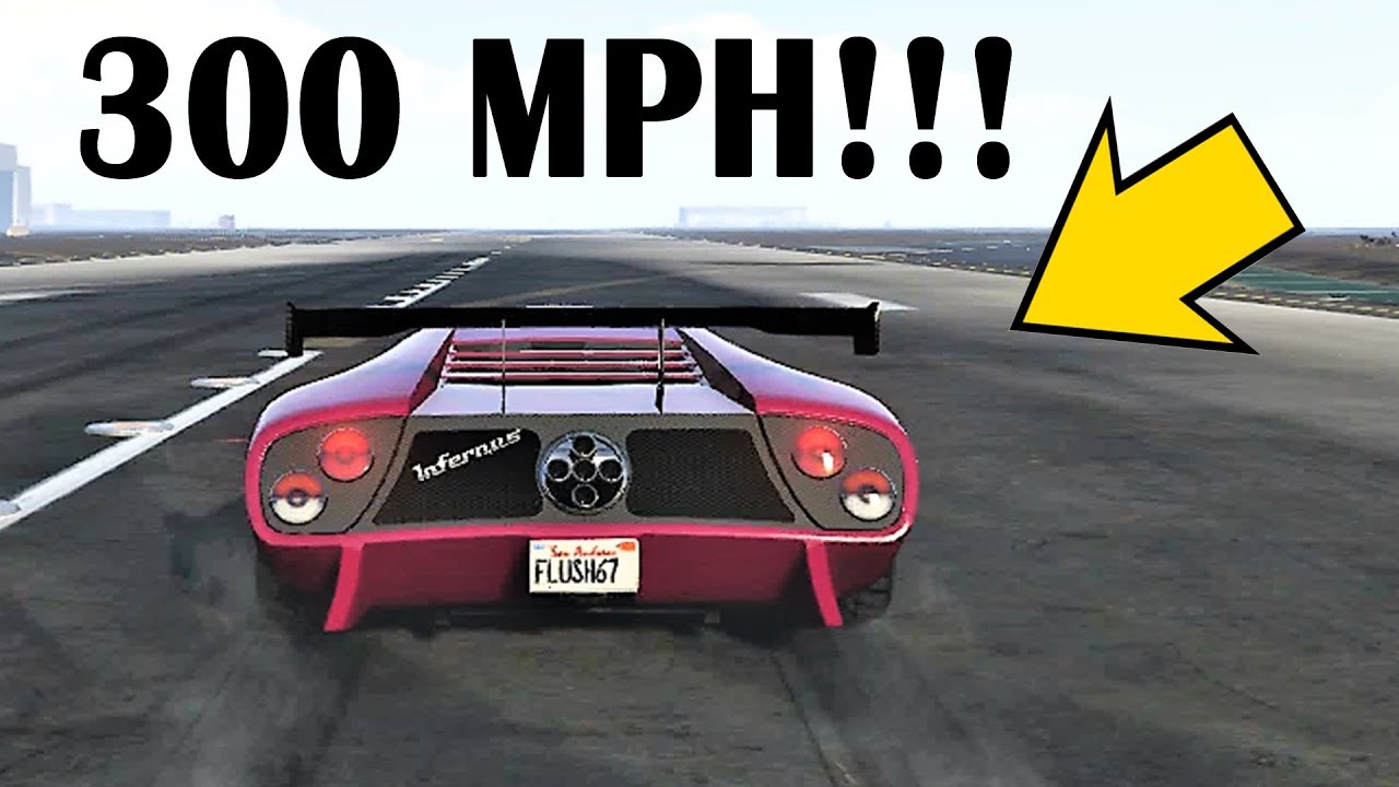 Speed Glitch Comparison Fastest Car In Gta Online Youtube