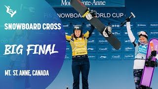 Bankes makes it six in a row in Snowboard Cross competitions | Mt St. Anne | FIS Snowboard